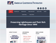 Tablet Screenshot of lighthousefoundation.org