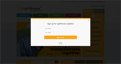 Desktop Screenshot of lighthousefoundation.org.au